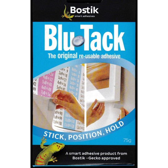 Pastilles adhésives blu tack repositionnable Pastilles adhésives blu tack repositionnable