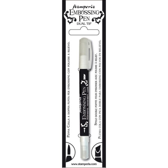 Stylo incolore à double pointe pour embosser Stylo incolore à double pointe pour embosser