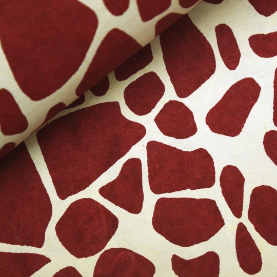 Papier fantaisie pelage girafe Papier fantaisie pelage girafe