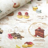 Papier italien motifs sweet laduree