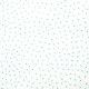 Papier à motifs raidana blanc point turquoise