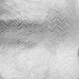 Papier indien halucination zigzag argent sur blanc