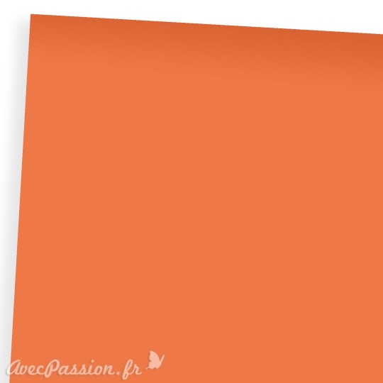 Papier uni orange bristol Papier uni orange bristol