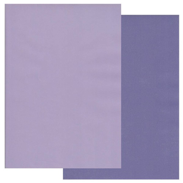 Groovi papier parchemin 2 tons violet 40766 10f