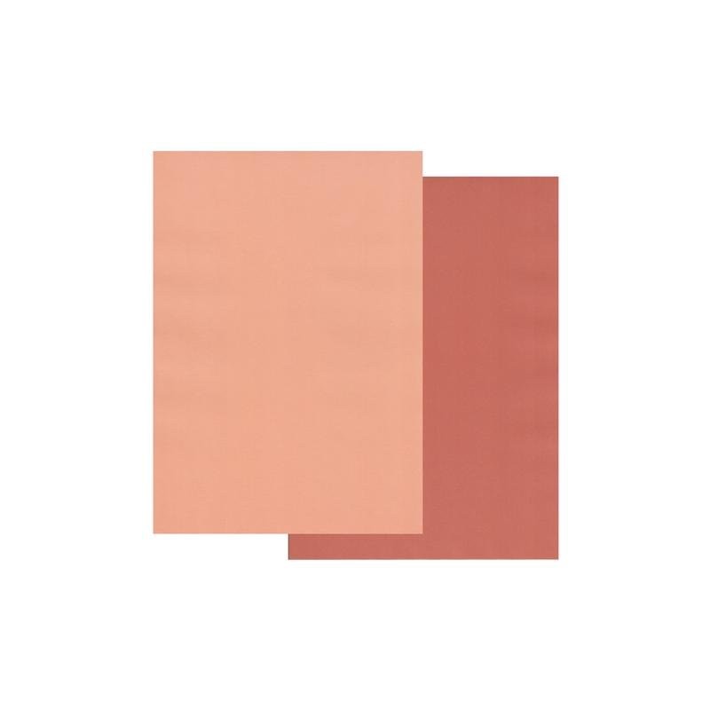 Papier parchemin Groovi assortiment 2 tons peche noix de muscade 40772 10 feuilles