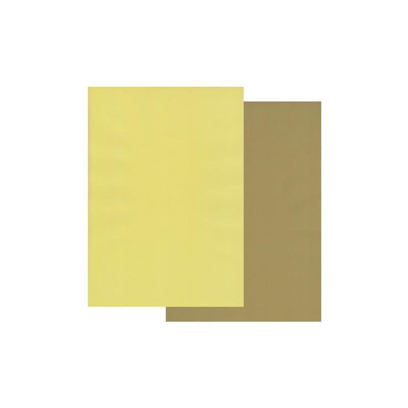Papier parchemin Groovi assortiment 2 tons vert olive anis 40771 10 feuilles
