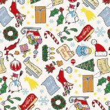 Papier tassotti à motifs cadeau de noel