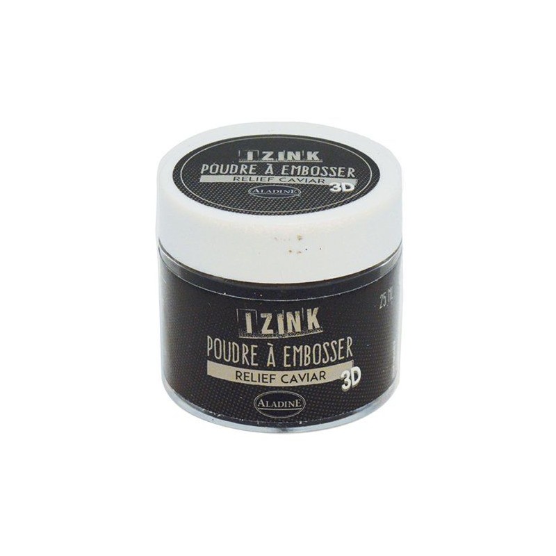 Poudre à embosser Aladine izink 25 ml noire