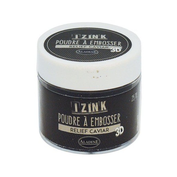 Poudre à Embosser Aladine Izink Tomato - Effet 3D Relief - Scrapbooking Et Carterie - 25 Ml