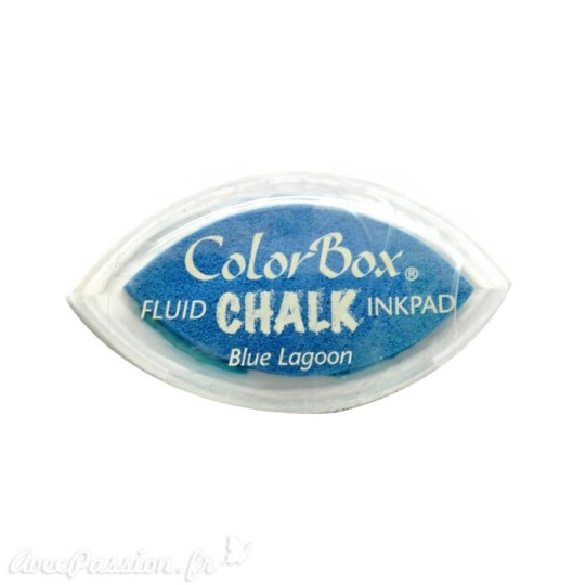 Encreur tampon Chalk oeil de chat blue lagoon Encreur tampon Chalk oeil de chat blue lagoon