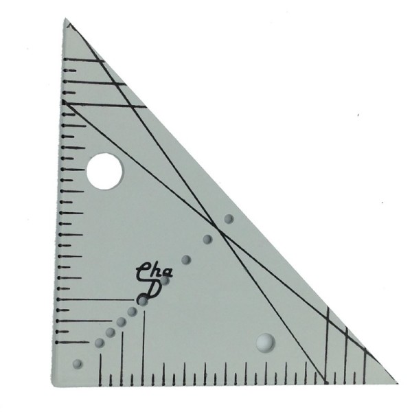 Gabarit encadrement angle 45 et 90 gradué