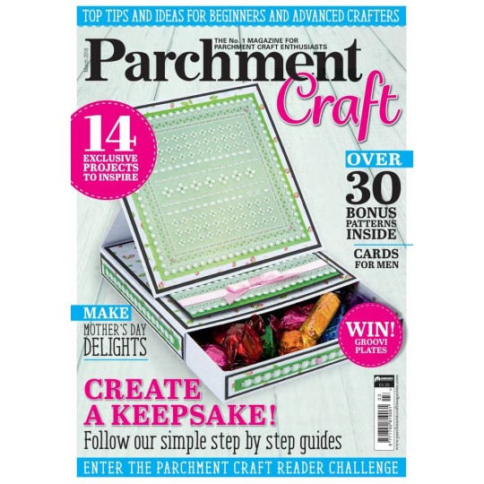 Parchment Craft magazine Pergamano mars 2018 Create a Keepsake Parchment Craft magazine Pergamano mars 2018 Create a Keepsake