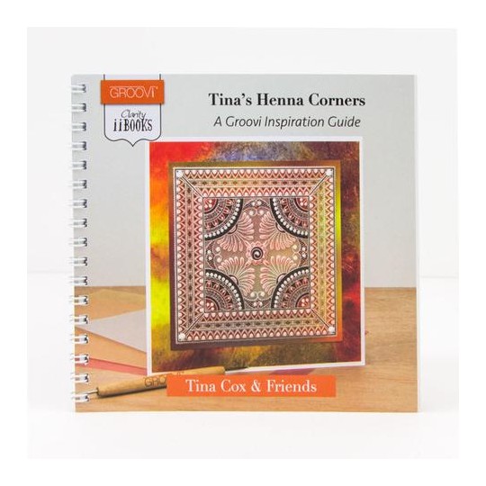 Livre Groovi inspiration Henna Corners de Tina Cox Livre Groovi inspiration Henna Corners de Tina Cox