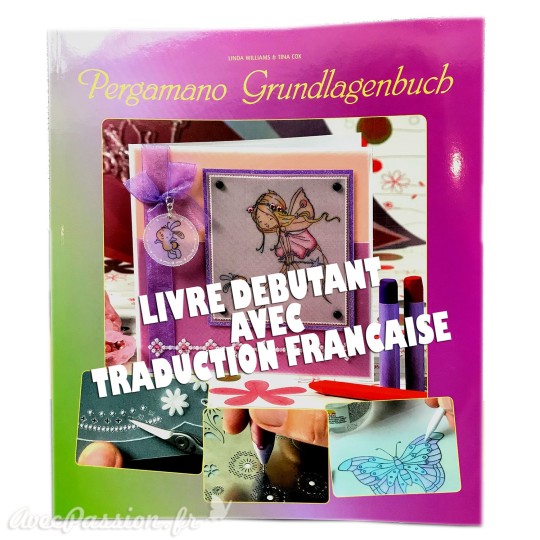 Livre Pergamano débutant Livre de base Linda Williams allemand + traduction