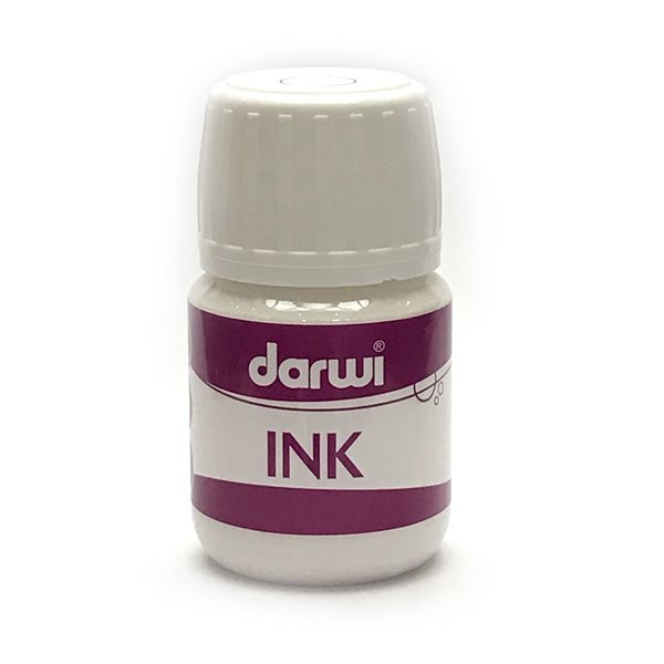 Darwi encre blanc type tinta Pergamano