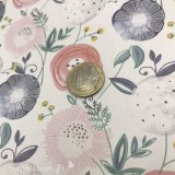 Papier italien motifs finlande fleurs