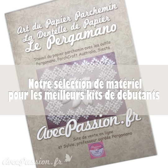 Kit débutant parchemin embossage 1 outil - 1er prix Kit débutant parchemin embossage 1 outil - 1er prix