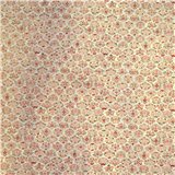 Papier japonais chiyogami fleurs fond irisé argent