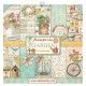 Papier scrapbooking assortiment assortiment garden 10f recto verso