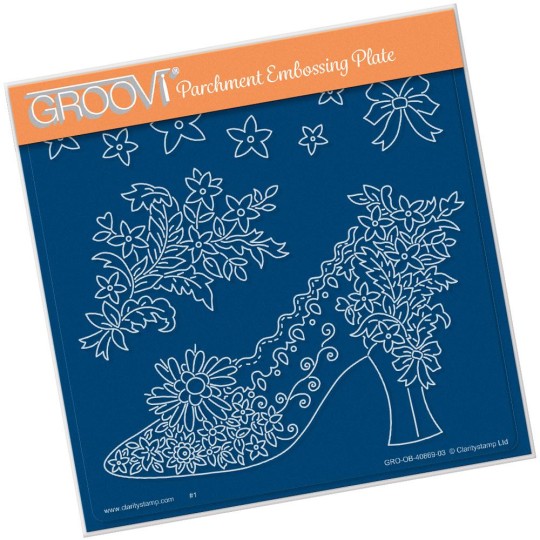 Groovi gabarit tracage parchemin chaussure Maria Maidment