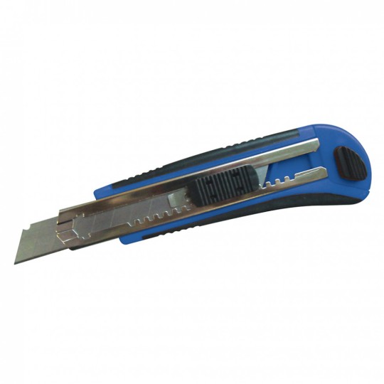 Cutter à lame bleu sécable lame 18mm Cutter à lame bleu sécable lame 18mm