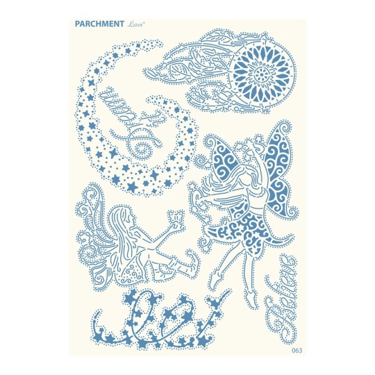 Grille parchemin motifs Tattered Lace 63 Dreams Grille parchemin motifs Tattered Lace 63 Dreams