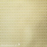 Papier tassotti à motifs arabesques doré