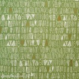 Papier tassotti à motifs sapin de noel vert