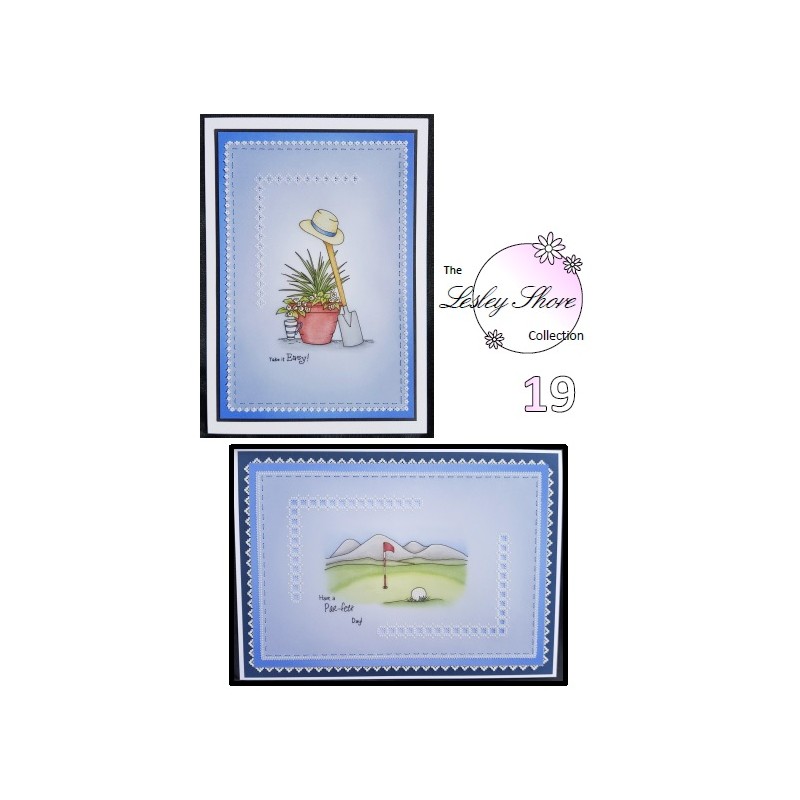 Patrons Lesley Shore loisirs Pergamano pattern 19