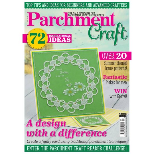 Parchment Craft magazine Pergamano juillet 2018 A Design with a difference Parchment Craft magazine Pergamano juillet 2018 A Design with a difference