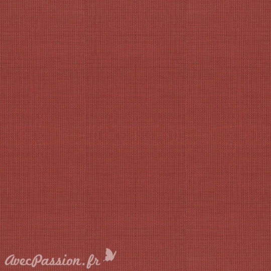 Simili imitation toile enduite texmex rouge chiné