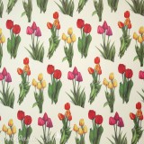 Papier tassotti à motifs fleurs tulipes