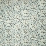 Papier tassotti à motifs liberty fleurs noir fond bleu gris