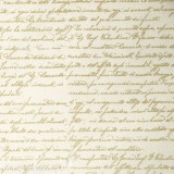 Papier tassotti à motifs écriture manuscrite dorée