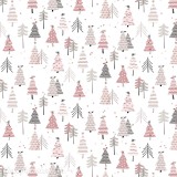 Papier italien motifs noël sapin de noël