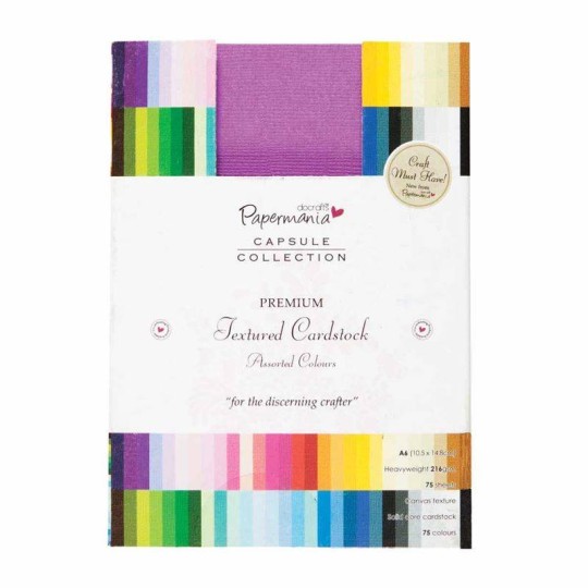 Papier scrapbooking format A6 assortiment papermania 75 couleurs Papier scrapbooking format A6 assortiment papermania 75 couleurs