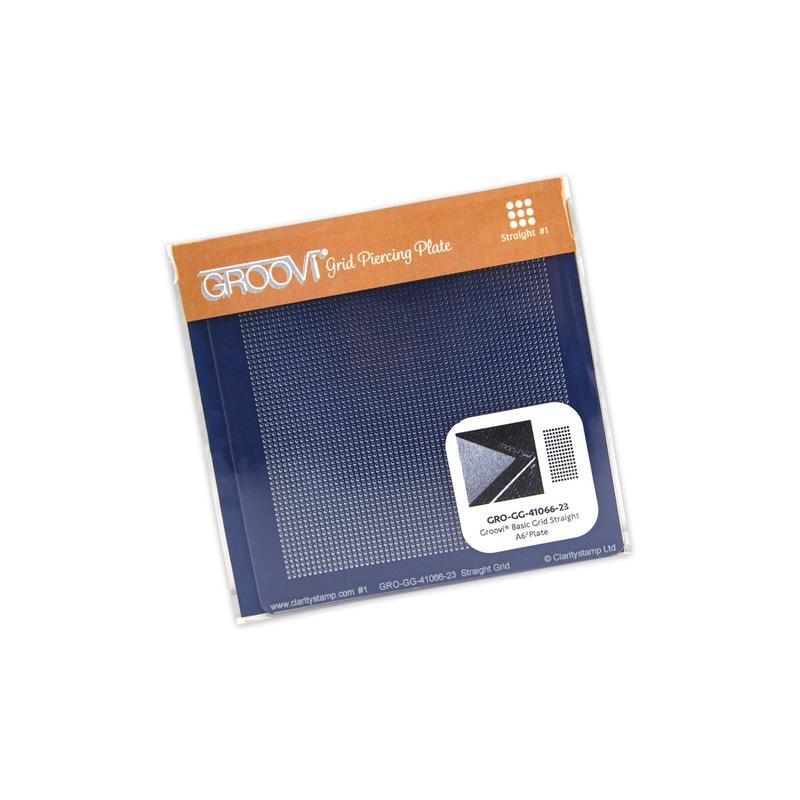 Groovi gabarit piquage type grille parchemin droit petit format