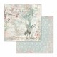 Papier scrapbooking réversible unicorn fantasy 30x30