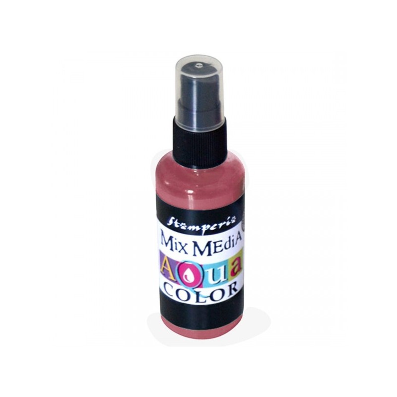 Encre en spray Mix Media Aqua color acajou