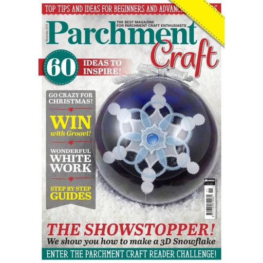 Parchment Craft magazine Pergamano novembre 2018