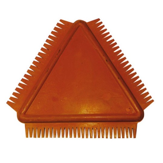 Peigne pour effets lignés 3 tailles plastique Peigne pour effets lignés 3 tailles plastique