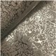 Papier kraft marbré argent sur taupe