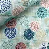 Papier japonais washi rivière doré vert orange By Taniguchi
