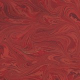 Papier marbré italien rouge