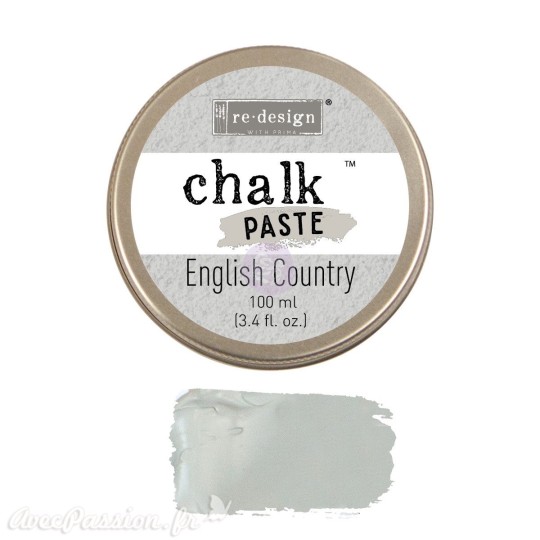 Pâte de craie chalk paste ReDesign with Prima blanc