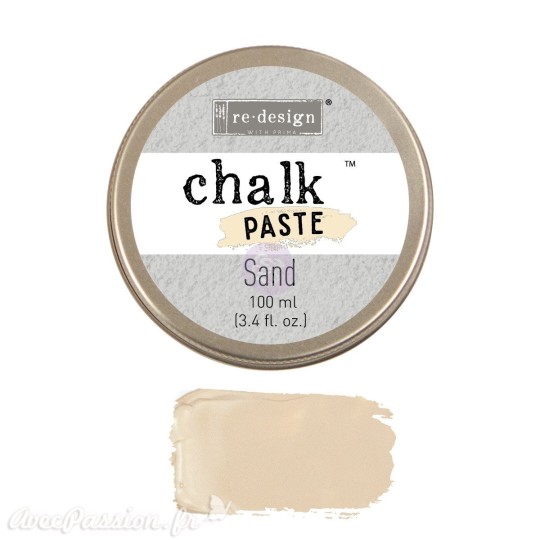 Pâte de craie chalk paste ReDesign with Prima blanc