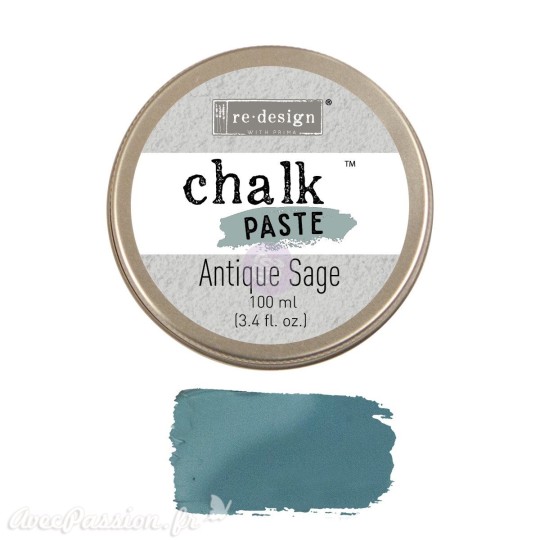 Pâte de craie chalk paste ReDesign with Prima blanc