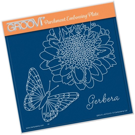 Gabarit tracage du parchemin gerbera Gabarit tracage du parchemin gerbera