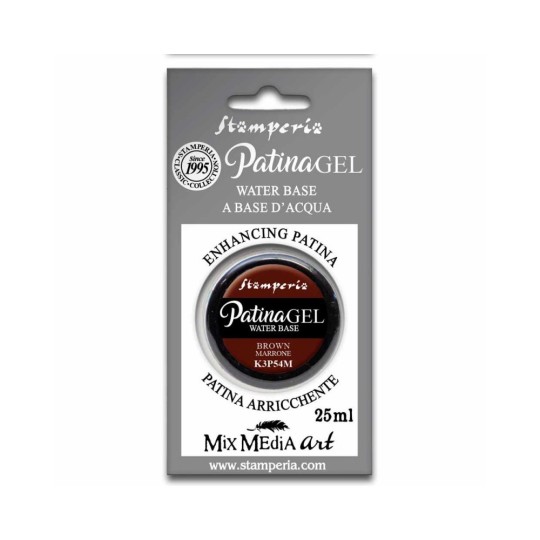 Patine gel pour meuble marron à base d'eau Patine gel pour meuble marron à base d'eau