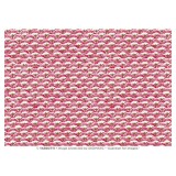 Papier tassotti à motifs arche rouge doré